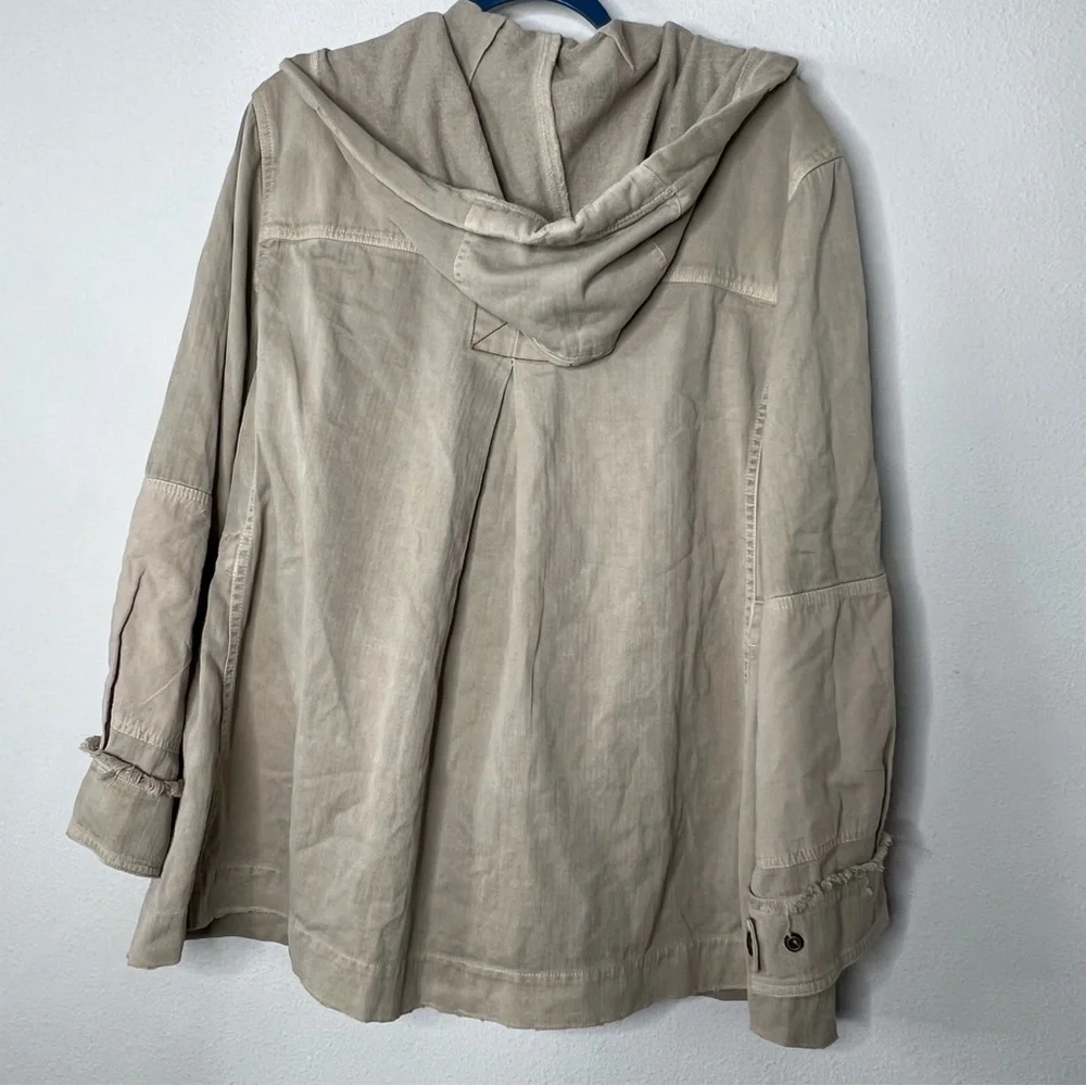 Free People We The Free Trapeze Military Jacket, in Nomadic Desert, size M NWOT - Picture 5 of 6